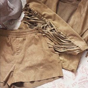 Set two -  jacket and shorts